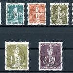 Berlin 35-41 gestempelt Heinrich v Stephan 75 Jahre UPU #