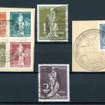 Berlin 35-41 gestempelt Heinrich v Stephan 75 Jahre UPU #