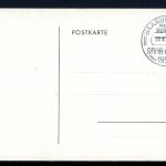 Saarland Sonderkarte SAAR-MESSE 1957 371-372 gestempelt #JS106