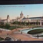 Großbritannien Postkarte Weltausstellung 1908 Expo London #GF527