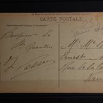 Frankreich 169 gestempelt auf AK, Olympische Spiele 1924 Paris #FZ381
