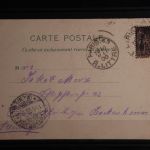 Frankreich 72I auf Postkarte Weltausstellung Expo 1900 #FZ471