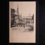 Frankreich 59I gestempelt auf AK mit Vignette Weltausstellung Expo 1900 #FZ474
