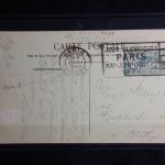 Frankreich 122 gestempelt auf AK, Stempel Olympia, Olympische Spiele #FZ380