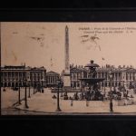 Frankreich 122 gestempelt auf AK, Stempel Olympia, Olympische Spiele #FZ380