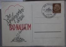Deutsches Reich PP122/C02 als Ganzsache Bad Nauenheim #BB965