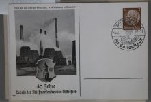 Deutsches Reich PP122/D3 als Ganzsache Bitterfeld #BB967