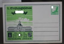 Deutsches Reich PP142/C34 als Ganzsache Zwickau #BC650