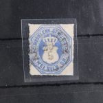 Mecklenburg-Strelitz 5 gestempelt leichte Mängel, signiert Richter #GH551