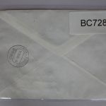 Bund 859 auf Brief als Mehrfachfrankatur waagrechtes Paar vom Unterrand #BC728