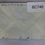 Bund 177 auf Brief als Mischfrankatur waagerechtes Paar #BC746