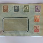 SBZ 156-161 auf Brief als Mischfrankatur (Satzbrief) #BC785