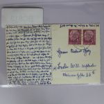 BRD 178 auf Postkarte als Mehrfachfrankatur waagerechtes Paar #BC813