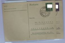 Deutsches Reich 1x Karte Deutsche Dienstpost Ukraine + 1x Ganzsache #BC835