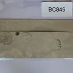 Deutsches Reich 3 auf Brief als Einzelfrankatur K1 Diez #BC849