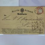 Deutsches Reich 3 auf Postkarte als Einzelfrankatur K2 Celle Nachts #BC850
