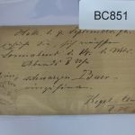 Deutsches Reich 3 auf Postkarte als Einzelfrankatur K2 Halle, Ortskarte #BC851