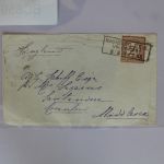 Deutsches Reich 29 auf Brief nach England (P.E.8 Hamburg) #BC859