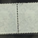 BRD 305 gestempelt waagerechtes Paar, geprüft Schlegel BPP #GF858