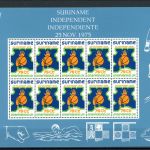 Surinam Kleinbogen 702-704 postfrisch Schach #GM503