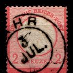 Deutsches Reich 8 gestempelt tiefst gepr. Sommer BPP, farbfrisch #GN841