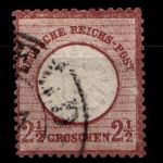 Deutsches Reich 21b gestempelt leichte Mängel, gepr. Sommer BPP #GO057