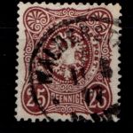 Deutsches Reich 35a gestempelt gepr. Wiegand BPP #GO194