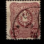 Deutsches Reich 35a gestempelt gepr. Wiegand BPP #GO195