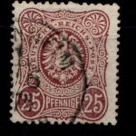 Deutsches Reich 35a gestempelt gepr. Wiegand BPP #GO197