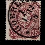 Deutsches Reich 35a gestempelt gepr. Wiegand BPP #GO204