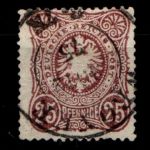 Deutsches Reich 35a gestempelt gepr. Wiegand BPP, Preussenstempel #GO206