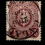 Deutsches Reich 35a gestempelt gepr. Wiegand BPP, Preussenstempel #GO207