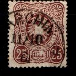 Deutsches Reich 35a gestempelt gepr. Pertry BPP #GO211