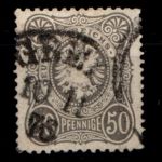 Deutsches Reich 36a gestempelt tief gepr. Zenker BPP #GO241