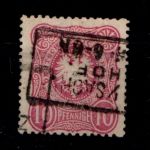 Deutsches Reich 33a gestempelt Typenprüfung #GO267