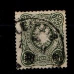Deutsches Reich 38b gestempelt tief gepr. Hoffmann #GO379