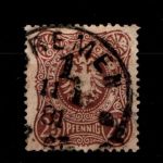 Deutsches Reich 43a gestempelt tief gepr. Zenker BPP #GO442