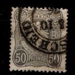 Deutsches Reich 36a gestempelt tief gepr. Zenker BPP #GP031
