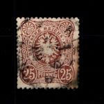 Deutsches Reich 43a gestempelt leichte Mängel, gepr. Zenker BPP #GP139