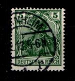 Deutsches Reich 85 Ia gestempelt Typenprüfung #GP453