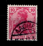 Deutsches Reich 86 Ic gestempelt tiefst gepr. Jäschke BPP #GP471