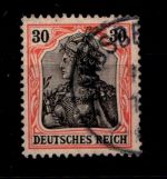 Deutsches Reich 89 Ix gestempelt Typenprüfung #GP525