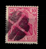 Deutsches Reich 86 IId gestempelt tief gepr. Jäschke BPP #GP625