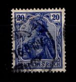 Deutsches Reich 87 IIa gestempelt Typenprüfung #GP645