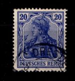 Deutsches Reich 87 IIa gestempelt Typenprüfung #GP648