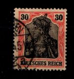Deutsches Reich 89 IIx gestempelt Typenprüfung #GP677