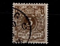 Deutsches Reich 45a gestempelt Typenprüfung #GM202