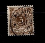 Deutsches Reich 45a gestempelt gepr. Zenker BPP #GM214