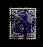 Deutsches Reich 87 IId gestempelt Typenprüfung #GP794