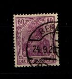 Deutsches Reich 92 IIb gestempelt Typenprüfung #GP863